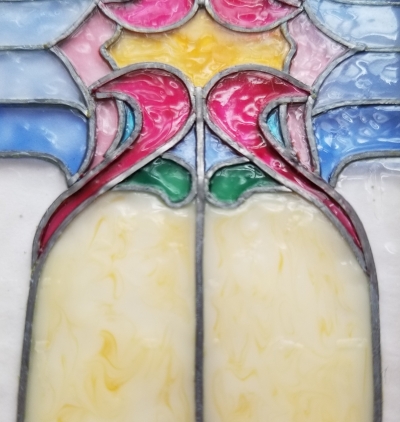 Miniature Stained Glass Close Up